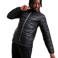 Veste d'hiver tissée pour homme, style streetwear, fermeture éclair, imperméable, coupe-vent, respirante, tendance, grande taille