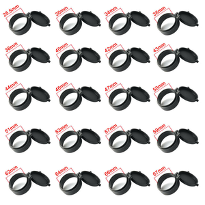 Objectif de télescope en plastique étanche à clapet avec grossissement 1,5x, lentille de protection et <span class=keywords><strong>cache</strong></span>-poussière - Product Image 1