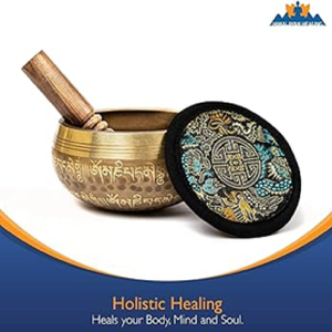 Les bols chantants tibétains de qualité avec des remises en vrac présentent des finitions antiques, polies et colorées pour s'adapter à différentes préférences - Product Image 3