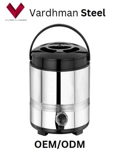 Carafe de camping incassable de 6,5 L, carafe à eau chaude/froide/isolée, bouchon à bouton-poussoir, vaisselle en plastique pour café/lait, vente à forte demande - Product Image 5