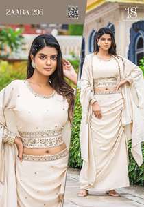 Tenue de soirée à la mode Vichitra Silk Ethnic 3 Piece Suit Set Obtenir un achat Nouvelle tendance Vêtements pour femmes par Export - Product Image 6