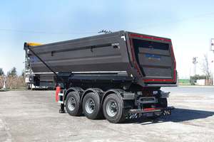 Fabricante de Semirremolques Volquete de Servicio Pesado con Puerta Trasera, Remolque Volquete de Acero para Servicios de Minería y Transporte - Product Image 3