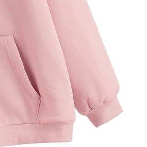 Ropa informal lisa en blanco de gran tamaño para hombre, sudaderas con cremallera personalizadas, 100% de algodón, forro polar térmico, diseño transpirable a buen precio - Product Image 6