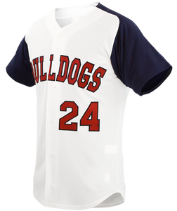 Ensembles d'uniformes de baseball et softball respirants brodés sur mesure par OEM motif de maillot en maille imprimé à carreaux à séchage rapide - Product Image 4