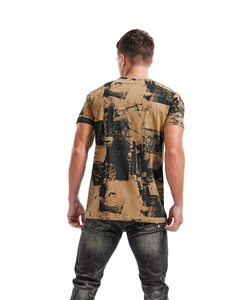 Camiseta Deportiva de Manga Corta para Hombre, de Poliéster, de Secado Rápido, con Estampado por Sublimación Personalizado de Alta Calidad - Product Image 5