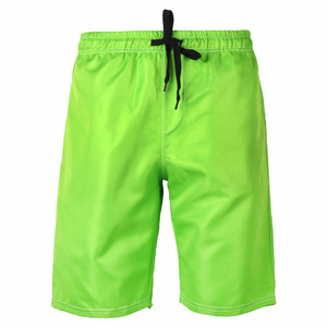 Pantalones cortos de playa de hombre en blanco de secado rápido personalizados OEM lisos de alta calidad pantalones cortos de tabla de surf - Product Image 5