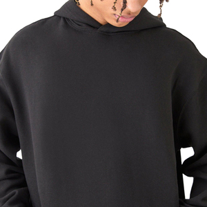 Invierno personalizado impreso de gran tamaño liso de algodón en blanco sudaderas con capucha para hombre pulóver Unisex a granel de talla grande sudaderas con capucha y sudaderas para hombre - Product Image 4