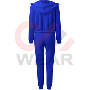 Conjunto de pantalones de chándal informales para mujer 2024, Sudadera con capucha y cremallera sólida, conjunto de 3 piezas, pantalones de chándal en nuevo estilo - Product Image 4