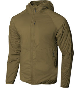 Venta al por mayor personalizado promocional de alta calidad de invierno chaqueta aislada a prueba de viento impermeable de cuero ligero de piel - Product Image 1