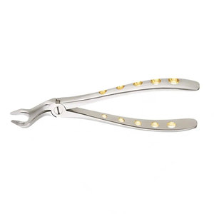 Alicates de dientes quirúrgicos de acero inoxidable alemán con patrón inglés, Dental No.69 fórceps de extracción, potencia Manual - Product Image 2