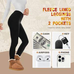 Custom Breathable and Quick Dry Woman's <b>Leggings</b> Knitted Polyester Fabric - Product Image 5