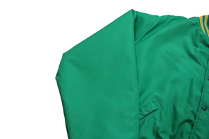 Vente en Gros 2025 Hommes Oversize Personnalisé Satin Varsity Brodé Col Rabattu Femme Veste - Product Image 3