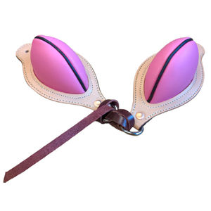 Rouleau de tronçonnage de remplacement de selle occidentale de qualité supérieure fait à la main paire en cuir véritable naturel léger conception de couleur personnalisée haute - Product Image 1