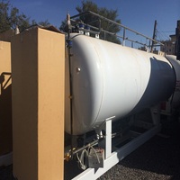 Estación de Gas LPG de 5m3 de Capacidad, Bomba Acoplada de 6 Etapas, Motor Antiexplosivo de 4KW, 1 Boquilla Elipsoidal, Material 2A P355 GH/NH, 18/26 bar
