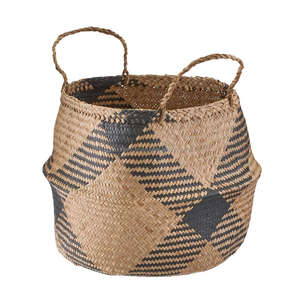 Belly <b>Basket</b> <b>Hanging</b> Design Eco-Friendly Folding Multifunction <b>Storage</b> Boxes Kitchen Home Use Woven Features Made Vietnam - Product Image 3