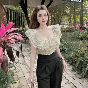 เสื้อผ้าสตรีชุดสองชิ้นแฟชั่นซักได้แบบลำลองธรรมชาติซักได้ผลิตจากเวียดนาม - Product Image 5