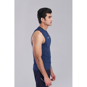 PowerRise Bleu Marine Gym Débardeurs Actifs - Product Image 3
