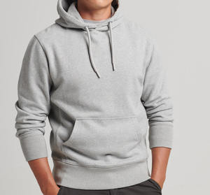 Sudaderas con capucha y sudaderas de invierno para hombre, de talla grande, transpirable, bordado, logotipo personalizado, elementos esenciales de lana de peso pesado - Product Image 1