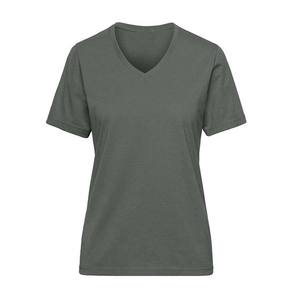 Ropa Ecológica de Bambú y Algodón, Camiseta Corta para Mujer, Ropa Urbana, Camiseta con Logotipo Personalizado para Mujer, Camiseta Corta Ajustada - Product Image 3