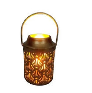 โคมไฟแก้วเหล็กขนาดกลางสำหรับตกแต่งบ้านมีโลหะสีทองโคมไฟเชิงเทียนสำหรับงานแต่งงานดีไซน์แบบพรีเมี่ยม - Product Image 5