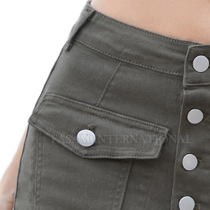 Nouvelle Arrivée Jupes en Jean pour Femmes à Usage Extérieur, Qualité Supérieure, Couleur et Taille Personnalisables, Jupes en Jean en Coton - Product Image 6