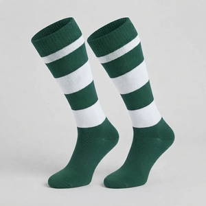 Breathable Seamless Fusing Knitted Sports Crew Socks Custom Logo All Seasons Needle Detection Outdoor Use Sports Socks - Product Image 4