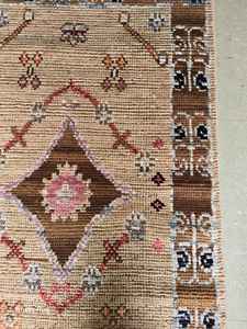 พรมผ้าไหมทอมือปักลาย3D งานดีไซน์แอบสแตรกต์แบบดั้งเดิมสำหรับบ้านโรงแรมประตูห้องรับประทานอาหารใช้สำหรับปิกนิก - Product Image 3