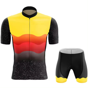 New Fashion Men's <b>Cycling</b> Uniform Custom Wholesale Sets in All Sizes Lightweight Plus Size <b>Cycling</b> Gear - Product Image 4