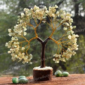 Árbol de Cristal con 300 Cuentas de Piedras Preciosas Naturales para Decoración del Hogar u Oficina, Vastu Feng Shui, Hecho a Mano, Energía Positiva - Product Image 3