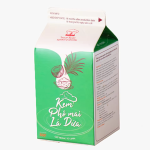 เบเกอรีครีมขนมหวานคุณภาพสูงฮาลาลสินค้าจากร้าน OEM/ODM ครีมชีสมะพร้าวแพนเตยครีมเทียมกาแฟชานม500กรัม - Product Image 1