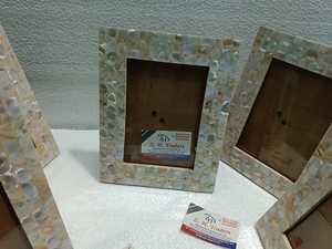 Cadre photo en MDF personnalisé de luxe en nacre d'Inde, prix de gros, haute qualité avec options de forme, de couleur et de taille personnalisées - Product Image 2