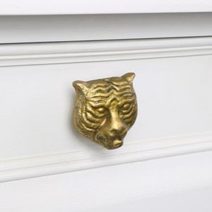 Perilla de Cajón de Latón con Forma de Hoja Artística, Herraje Decorativo para Muebles de Gabinete, Estilo Natural Elegante, Venta al por Mayor - Product Image 5