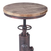 Tabouret de bar réglable en fer vintage/tabouret de Bar nordique en bois/tabouret de Bar haut, coque arrière, tabouret d'île de cuisine, chaise de Bar