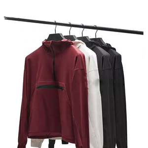 Sweats à capuche personnalisés en gros Impression et broderie de logo personnalisé Sweats à capuche en coton et polyester de haute qualité à fermeture éclair de style tendance - Product Image 5