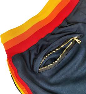 Short de Baseball en maille pour hommes, coupe ample, séchage rapide, avec poches à fermeture éclair, nouveauté, - Product Image 5