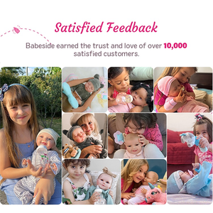 Babeside – poupée réaliste en vinyle et Silicone pour fille, jouets de renaissance, vente en gros - Product Image 6