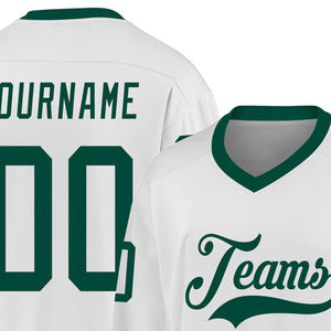 Maillot de hockey sur glace à manches longues de qualité supérieure, personnalisé avec le nom et le logo de l'équipe, 100% polyester, séchage rapide, pour hommes - Product Image 4