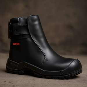 Botas de Seguridad Calvin Klein Foundry Talla 41 de Cuero Negro S3 SR HI HRO Fe Al EN ISO 20349-1 Certificadas - Product Image 3