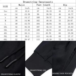 2025 nouvelle mode impression correspondant couleur pantalons de survêtement hiver épais chaud pantalon hommes ample décontracté poche cordon pantalons de survêtement - Product Image 5