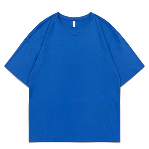 Camiseta Personalizada OEM de Alta Calidad, 100% Algodón, 320 g/m², Gruesa, con Costuras Extra Grandes, Camiseta Informal para Hombre - Product Image 3