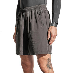 <b>Men's</b> Elastic Waist Casual <b>Shorts</b> Good Quality Breathable Lightweight Canvas Streetwear with Solid <b>Pattern</b> Drawstring Closure - Product Image 6