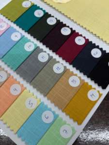 High Quality 60 LE Donald <b>Linen</b> Dyed Shirting Fabric Soft Breathable Material for Fashion Wear - Product Image 2