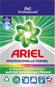 Detergente de color en polvo profesional Ariel, 140 lavados, 9,1 kg - Product Image 2