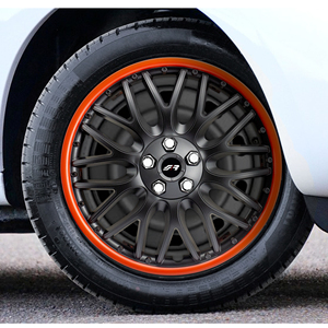 Kit copricerchi 13" Orden GTR Rosso Nero - Product Image 5