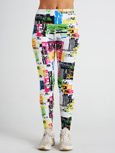 Leggings légers pour femmes imprimés numériquement en usine de haute qualité fabricant OEM 2025 - Product Image 5