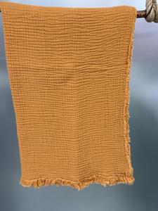 Serviette de toilette en mousseline de coton 100% personnalisable Sierra Tekstil, 100x200 cm, 400gr. Léger, écologique, séchage rapide - Product Image 1