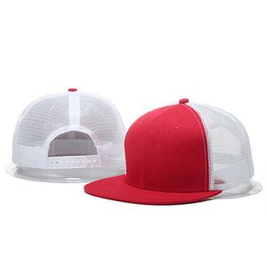 High Quality Comfortable Classic Snapback Baseball <b>Caps</b> Wholesale 5 Panel Mesh Trucker Hat with Curved Brim <b>Blank</b> Plain Design - Product Image 5