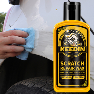 Cera para pulir y eliminar arañazos de coche, KEEDIN, 120ml, productos de limpieza automotriz, cera resistente a los arañazos - Product Image 1