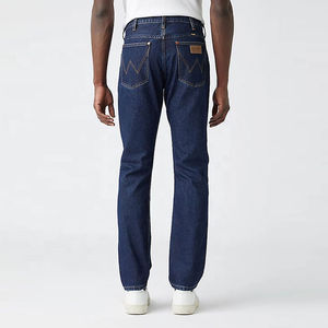 Pantalones vaqueros lavados para hombre 2025, precio competitivo, venta al por mayor, pantalones vaqueros clásicos de moda, pantalones vaqueros transpirables de talla grande para hombre - Product Image 2