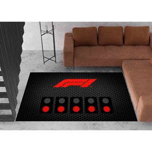 Tapis imprimé Drive to Survive : Tapis chenille tendance pour salle de jeux gamer - Product Image 3